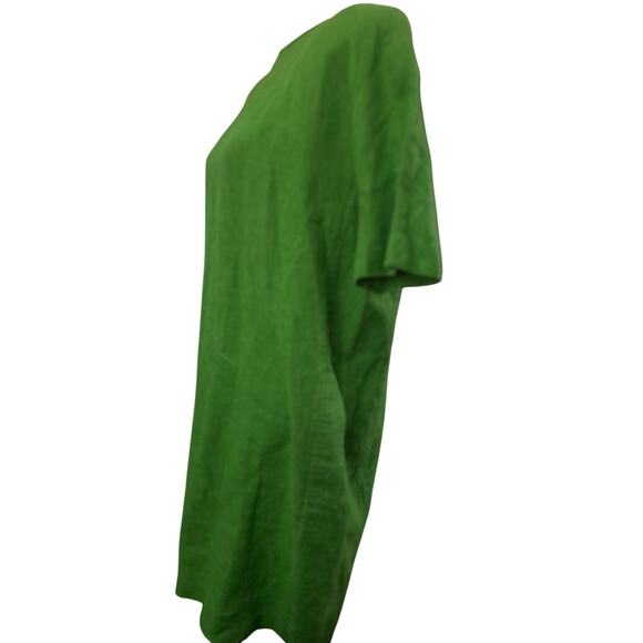 Chetta B 1980's Vintage Shift Dress, Green, Size 12 - Picture 4 of 7
